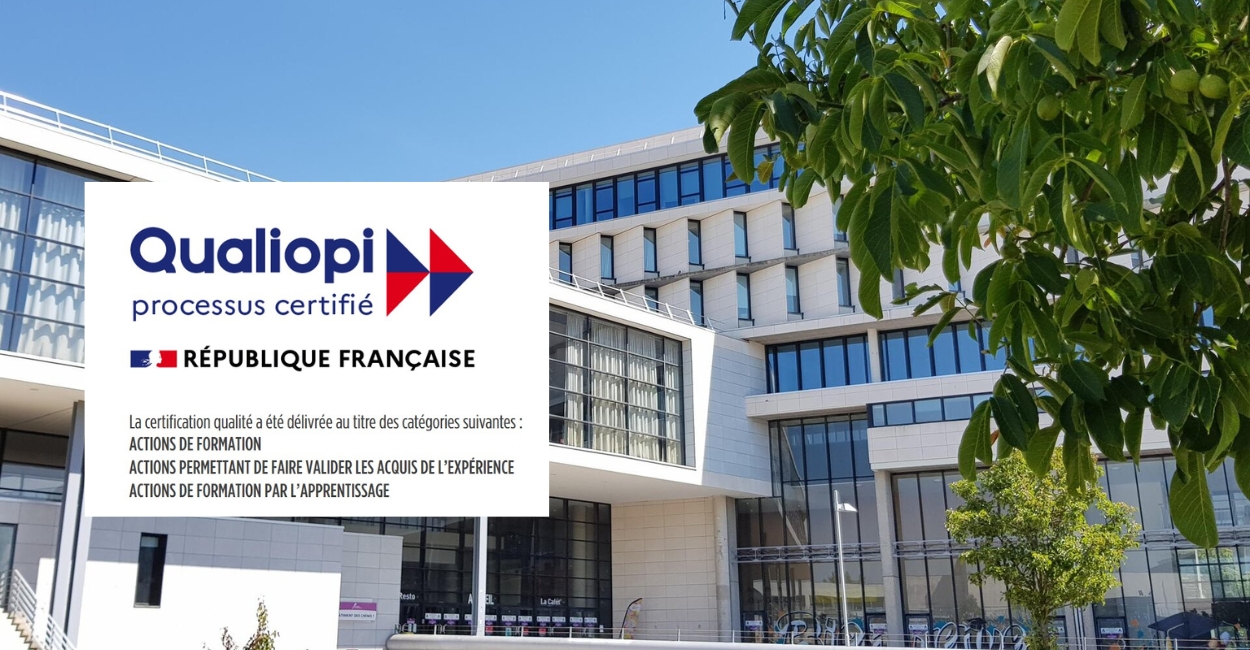 CY Cergy Paris Université certifiée Qualiopi